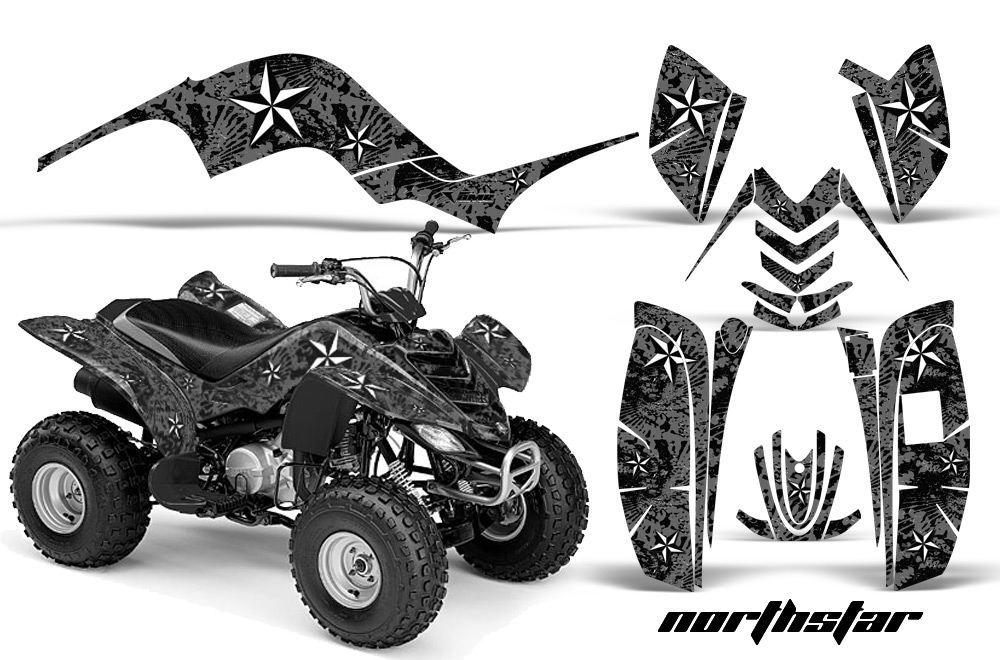 Yamaha Raptor 80 Graphic Kit NS B